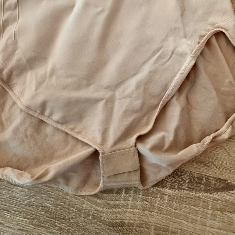 SPANX SPANXsculpt OnCore Nude Open-Bust Brief‎ Sculpting Body Shaper Bodysuit XL